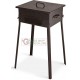 BARBECUE A CARBONE FORNACETTA MODELLO TAORMINA CM. 30x40x66h.