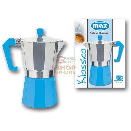 MAX CAFFETTIERA 3TZ KLASSICA COLOR