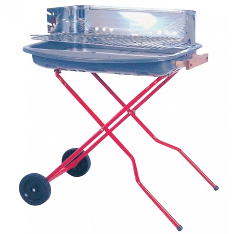 BARBECUE A CARBONE SUPER IDEA MOD. SG 60-40 C-RUOTE