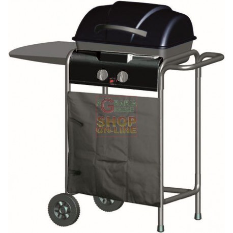 BARBECUE A GAS CON PIETRA LAVICA 10-8203N-2