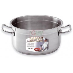 MAX CASSERUOLA 2/M PROFESS.CHEF 22 CM INOX