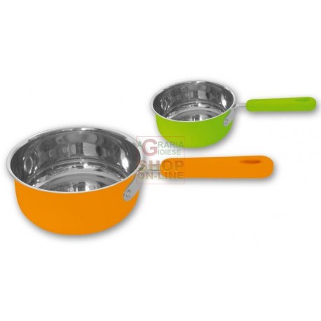 MAX CASSERUOLINO INOX 1/MANICO 16CM DUAL