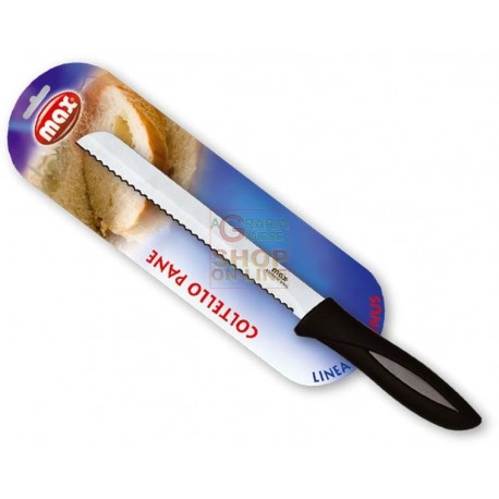 MAX COLTELLO PANE SATINATO 22CM PROFES.