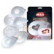 MAX DECORATORI CAPPUCCINO 6 PEZZI INOX