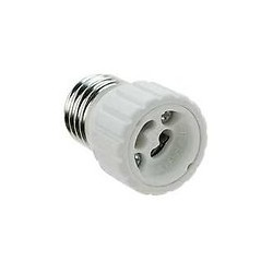 ADATTATORE PER LAMPADE E27-GU10 MAX W60