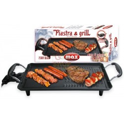 MAX PIASTRA GRILL ELETTRICA 44X26 CM