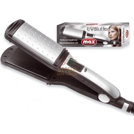 MAX PIASTRA PER CAPELLI INOX BIG EVOLUTION