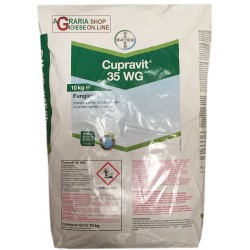 BAYER CUPRAVIT 35 WG BLU FUNGICIDA RAMEICO OSSICLORURO KG. 10