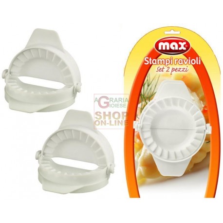 MAX SET 2 STAMPI RAVIOLI PICCOLO E MEDIO