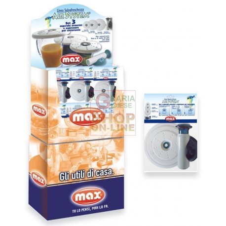 MAX SET 3 COPERCHI ERMETICI+1 POMPA PALLBOX