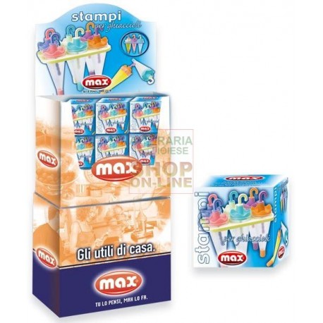 MAX SET 6 STAMPI GHIACCIOLI