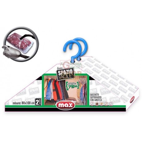 MAX SPAZIO FACILE GRUCCE SET 2 SAC.80X100CM