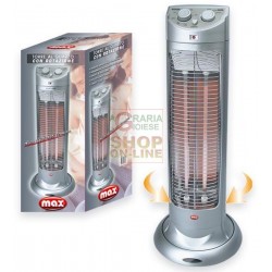 MAX STUFA A TORRE QUARZO 1000 W LUX