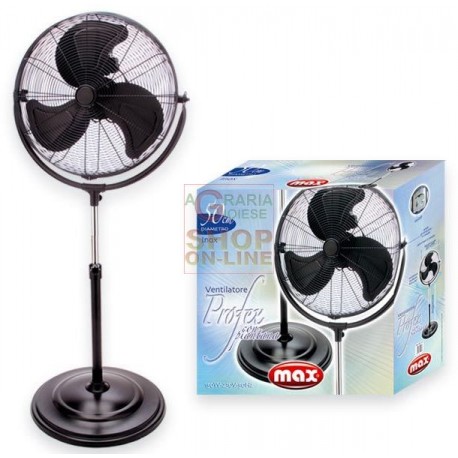 MAX VENTILATORE ACCIAIO PIANTANA D.50