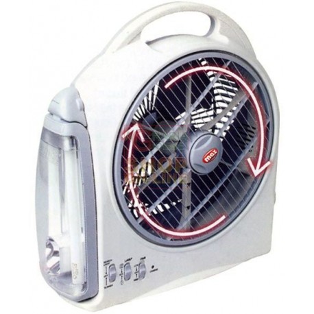 MAX VENTILATORE DA TERRA D.25,RICARICABILE