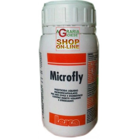 MICROFLY PER MOSCHE E ZANZARE CIPERMETRINA 10 ML. 250