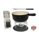 MOHA SET PER FONDUTA DI FORMAGGIO PZ 9 NERO HC 26808