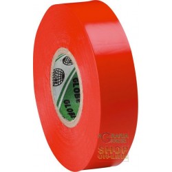 NASTRO PVC MM  19X MT  25  COLORE ROSSO