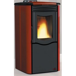 NORDICA EXTRAFLAMESTUFA A PELLET ROSY BORDEAUX KW 5