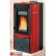 NORDICA STUFA A PELLET DUCHESSA KW 10 BORDEAUX STEEL