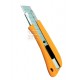 OLFA CUTTER TAGLIERINO LAMA INOX MM. 18 CON CURSORE ART. BN-AL