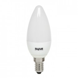 BEGHELLI LAMPADA A LED 56015 OLIVA E 14W 3,5 LUCE CALDA OPALE