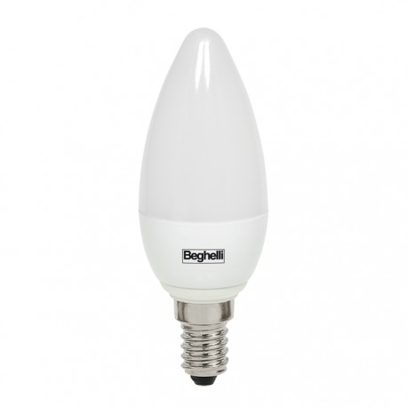 BEGHELLI LAMPADA A LED 56015 OLIVA E 14W 3,5 LUCE CALDA OPALE