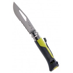 OPINEL COLTELLO IN ACCIAIO INOX VRI N. 8 OUTDOOR COLORE VERDE CAMPEGGIO CAMPER