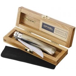 OPINEL CORNO BIANCO INOX N. 8