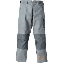 PANTALONE 100% COTONE  CON INSERTI IN TESSUTO POLIESTERE  COLORE GRIGIO  TG  44 62