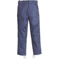 PANTALONE NAVY MULTITASCHE BLU TG. M