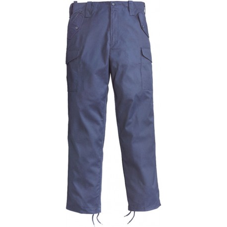 PANTALONE NAVY MULTITASCHE BLU TG. M