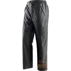 PANTALONE POLIESTERE PVC IMBOTTITO IN PILE STACCABILE  APERTURA AI LATI CON 2 CERNIERE ESTERNE  COLORE NERO