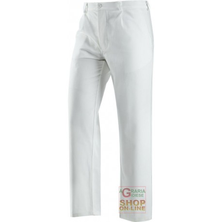 PANTALONE SUPERMASSAUA GR 270 COLORE BIANCO TG 46 62