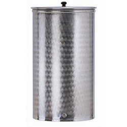 BELVIVERE CONTENITORE INOX 18/10 AISI 316 PER ALIMENTI LT. 500