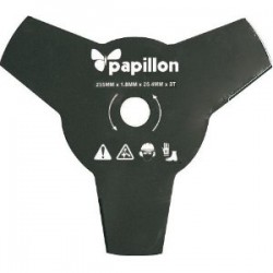 PAPILLON DISCO PER DECESPUGLIATORE  3 DENTI MM. 255