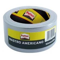 PATTEX NASTRO AMERICANO GRIGIO MM. 50 MT. 25