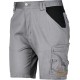 BERMUDA 97% COTONE 3% SPANDEX COLORE GRIGIO TG S XXL