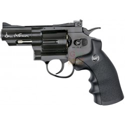 PISTOLA CO2 AIRSOFT DAN WESSON 2,5 POLLICI REVOLVER CALIBRO MM. 6 JOULE 1.4