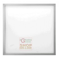 PLAFONIERA A PANNELLO CON LED WATT. 50 CM. 60x60 CON BIANCO