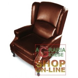 POLTRONA RECLINER MOD. CRIZIA DARK BROWN