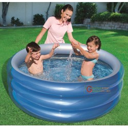 BESTWAY 51041B PISCINA TONDA BLU PER BAMBINI CM. 150x53h.