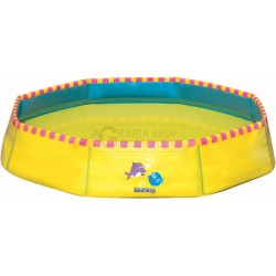 BESTWAY 51127 PISCINA DA GIOCO PER BAMBINI OTTOGONALE AUTOPORTANTE CM.99X99X20