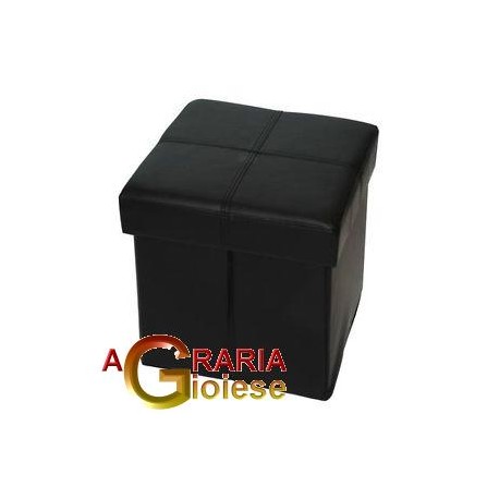 POUFF MOD. STORAGE CM.41X41X41H NERO