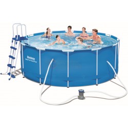 BESTWAY 56420 PISCINA CON TELAIO STEEL PRO FRAME CM.366X122