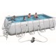 BESTWAY 56465 PISCINA CON TELAIO POWER STEEL FRAME CM.