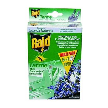 RAID ANTITARME MULTIPACK PZ 5 PIU 1