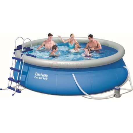 BESTWAY 57277 PISCINA AUTOPORTANTE FAST SET CM.366x91h.