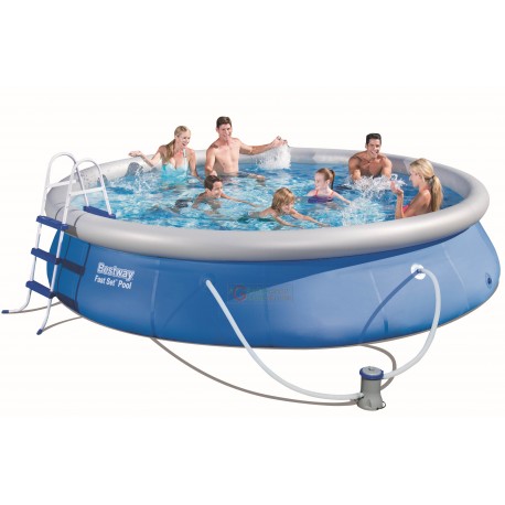 BESTWAY 57280 PISCINA AUTOPORTANTE FAST SET CM.457x91h.