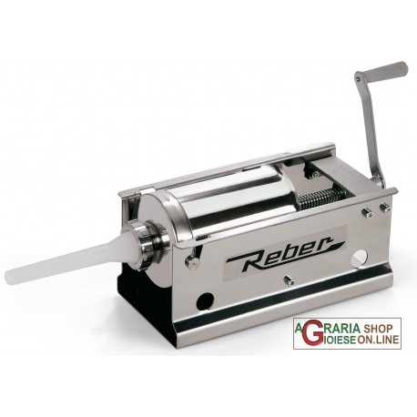 REBER INSACCATRICE PER SALUMI INOX 1 VELOCITA KG. 3